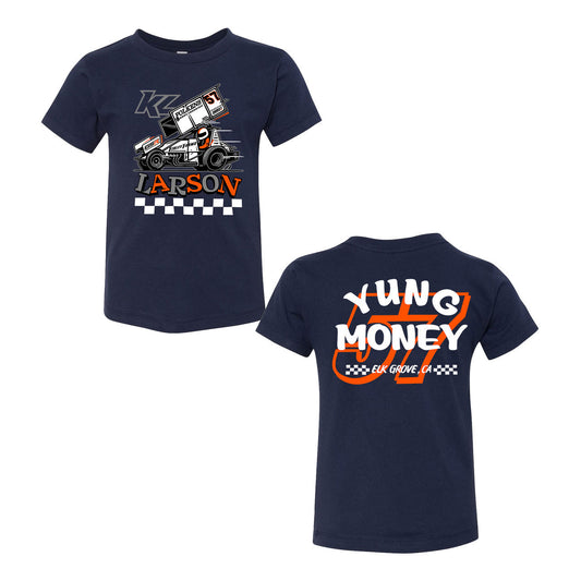 Speedster 57 Kids Design- Toddler Navy Blue T-Shirt