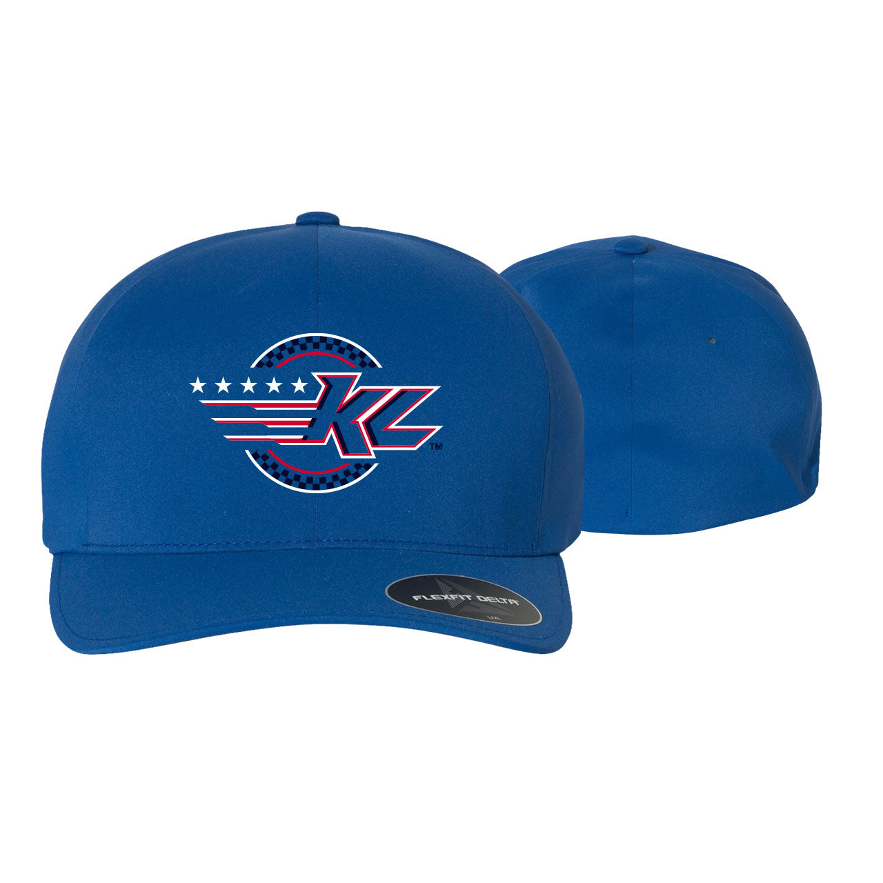 Stars & Speed Fitted Hat- Royal Blue