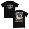 3X Knoxville Nationals Champion Design- Adult Black T-Shirt