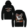 3X Knoxville Nationals Champion Design- Adult Black Hooded Sweatshirt