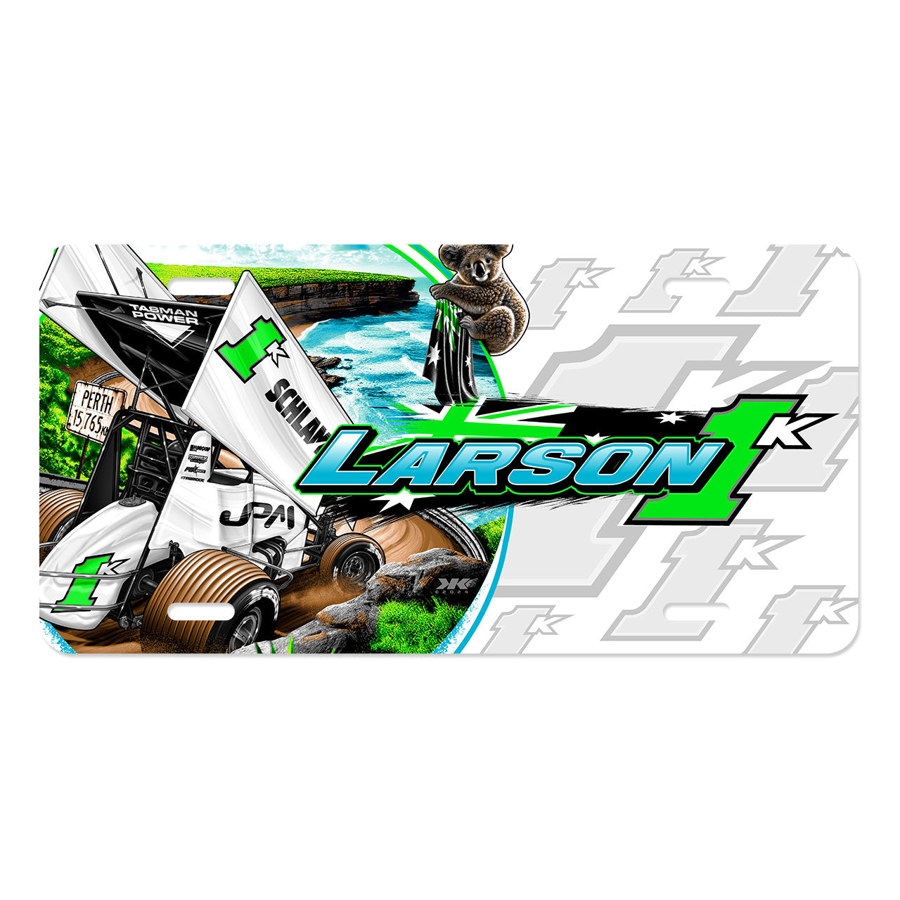 *PRE-ORDER* 1K Australian Sprint Car Design- License Plate