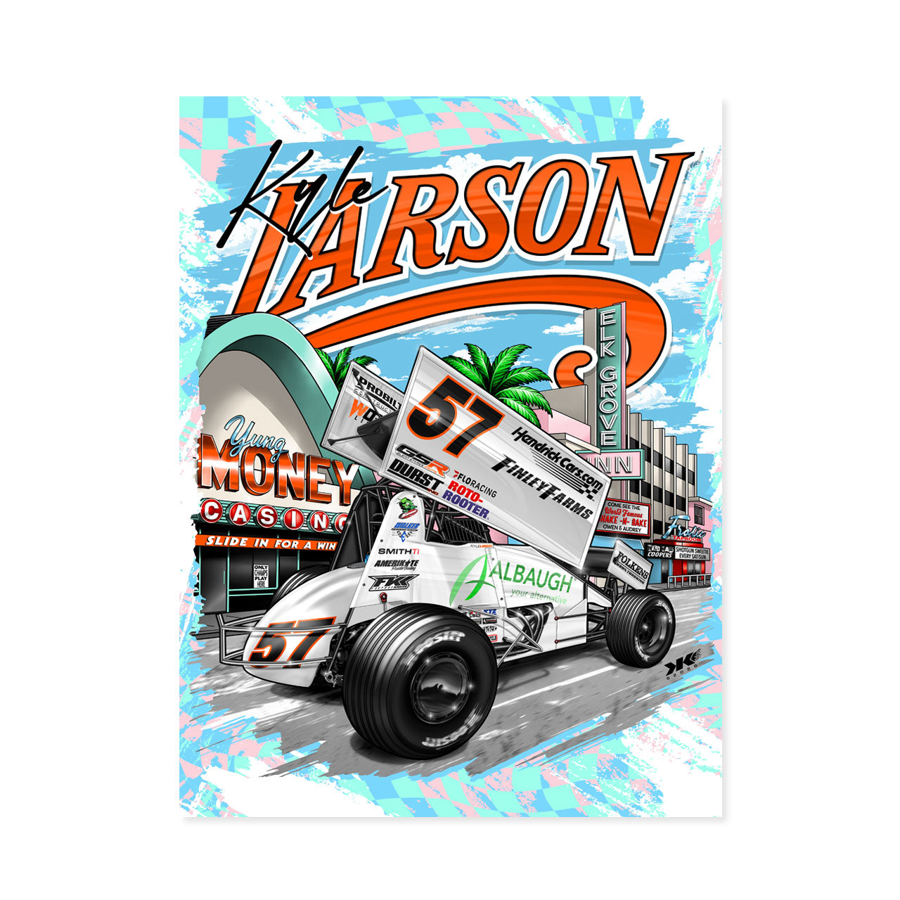 Slide in for a Win Design- Poster