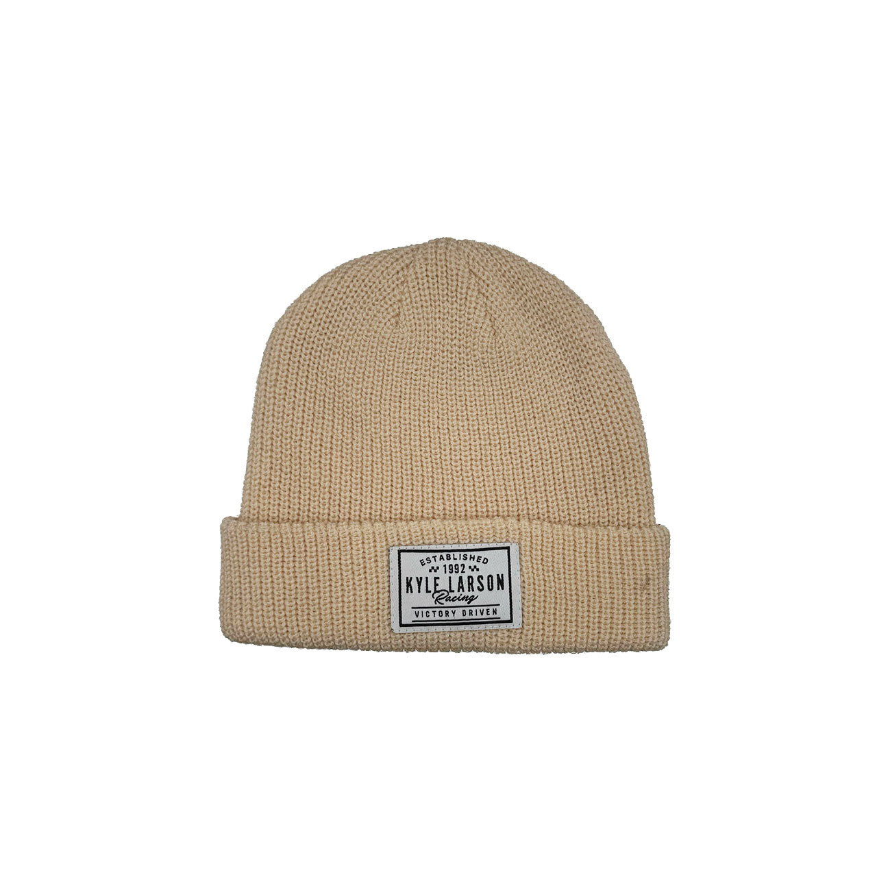 Victory Driven Beanie- Youth Tan