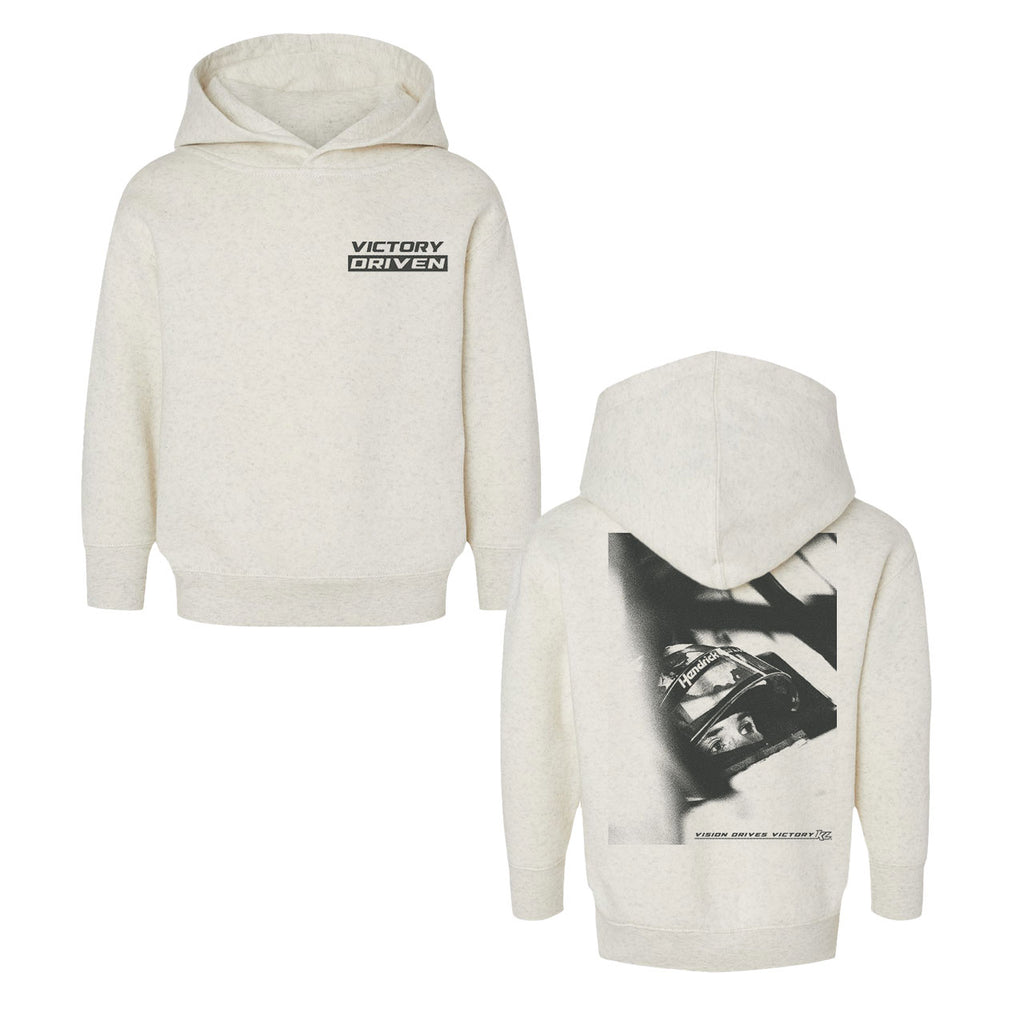 Victory Driven Design- Kids Natural Heather Hooded Sweatshirt