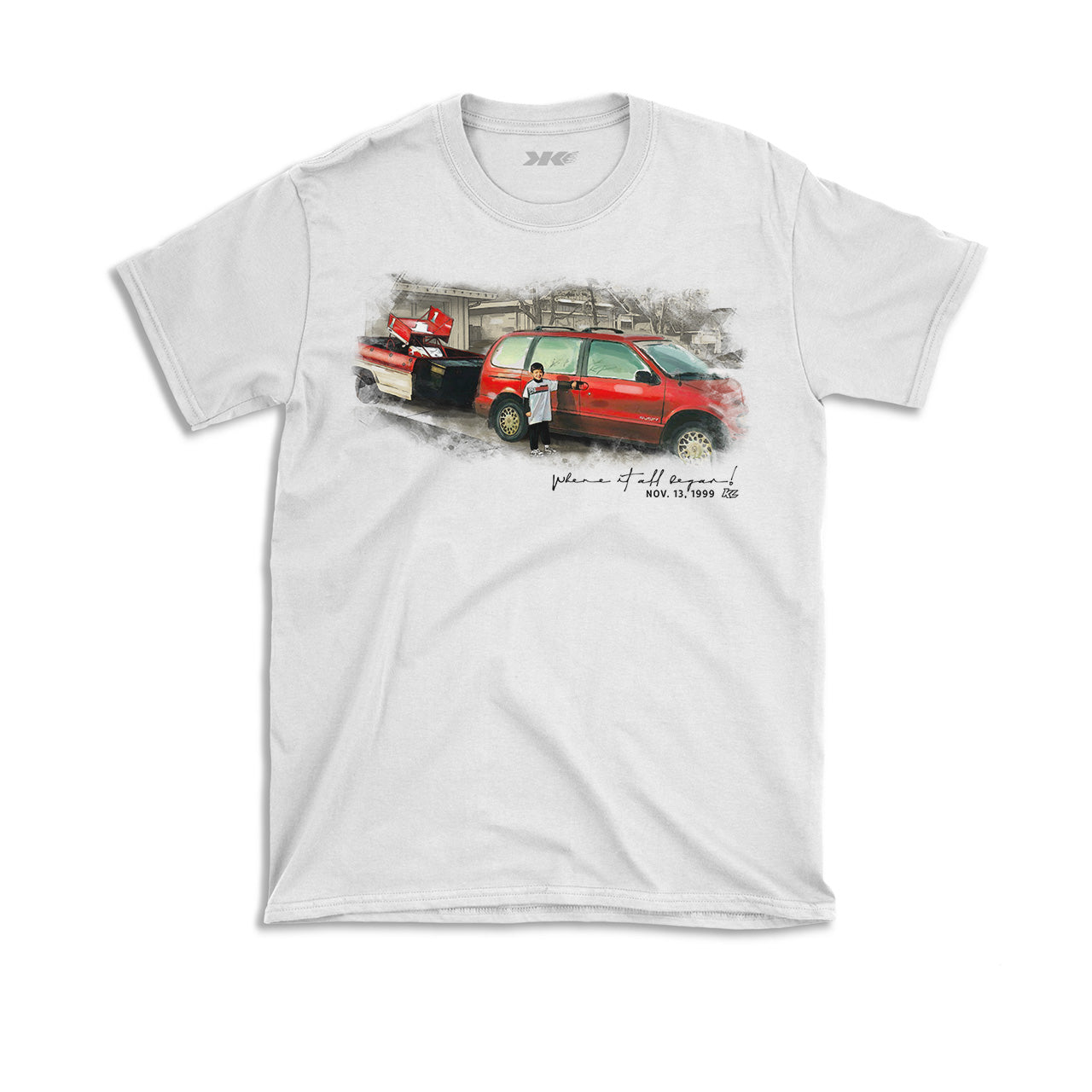 Where it All Began- 25th Anniversary - Adult White T-Shirt