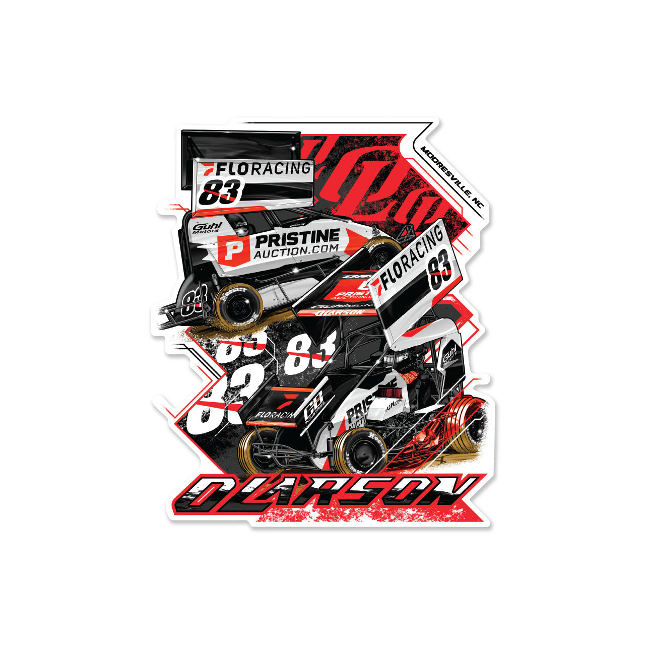 83 Owen Larson Decal