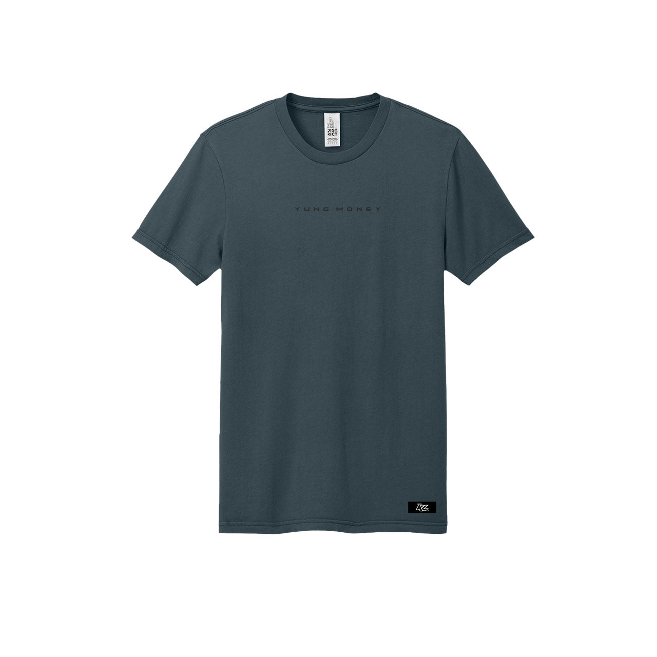 Yung Money Lifestyle- Adult Deep Steel Blue T-Shirt