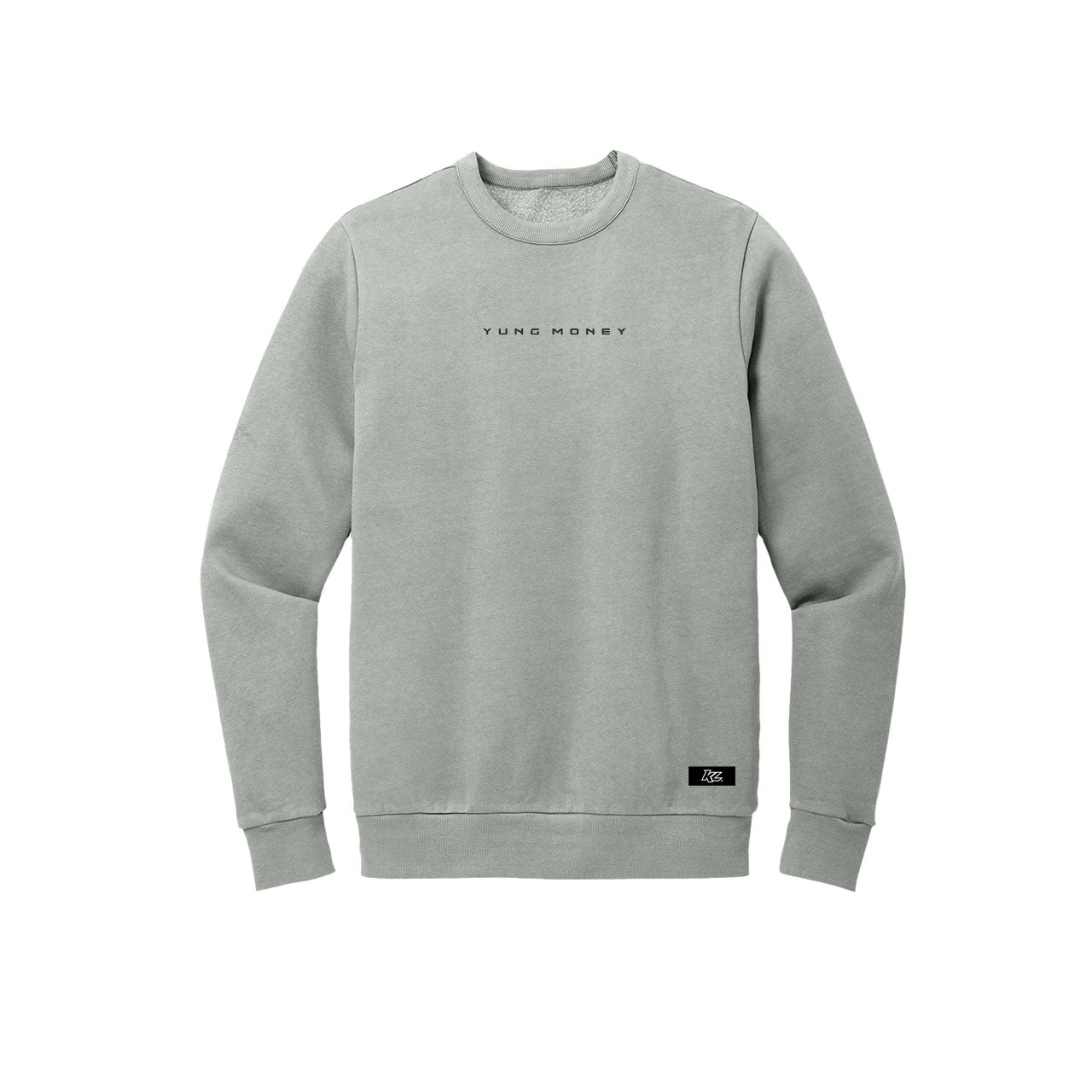 Yung Money Lifestyle- Adult Gusty Grey Crewneck Sweatshirt
