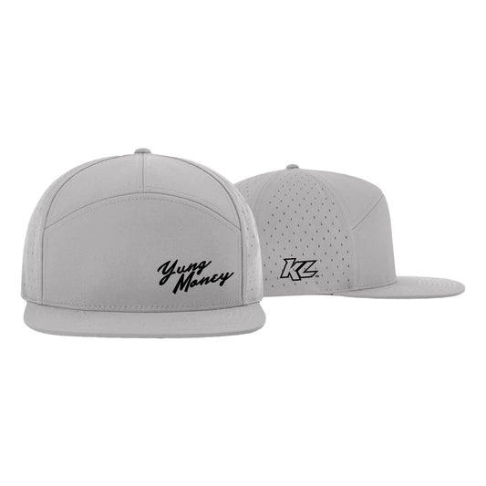 Yung Money Script Richardson Outdoor Hat- Grey