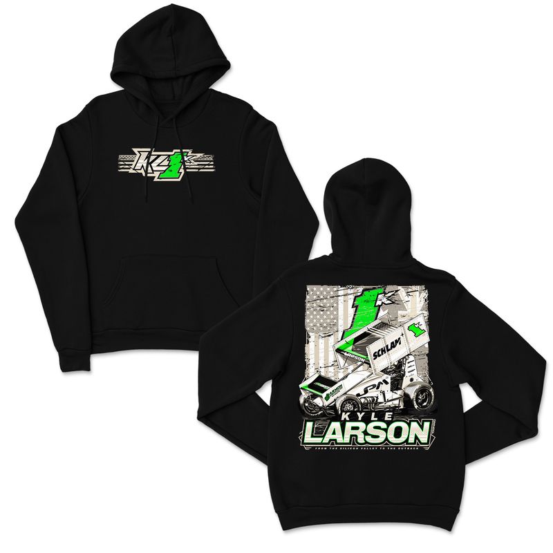 *PRE-ORDER* 2025 Australian Tour 1K Design- Adult Black Hooded Sweathsirt