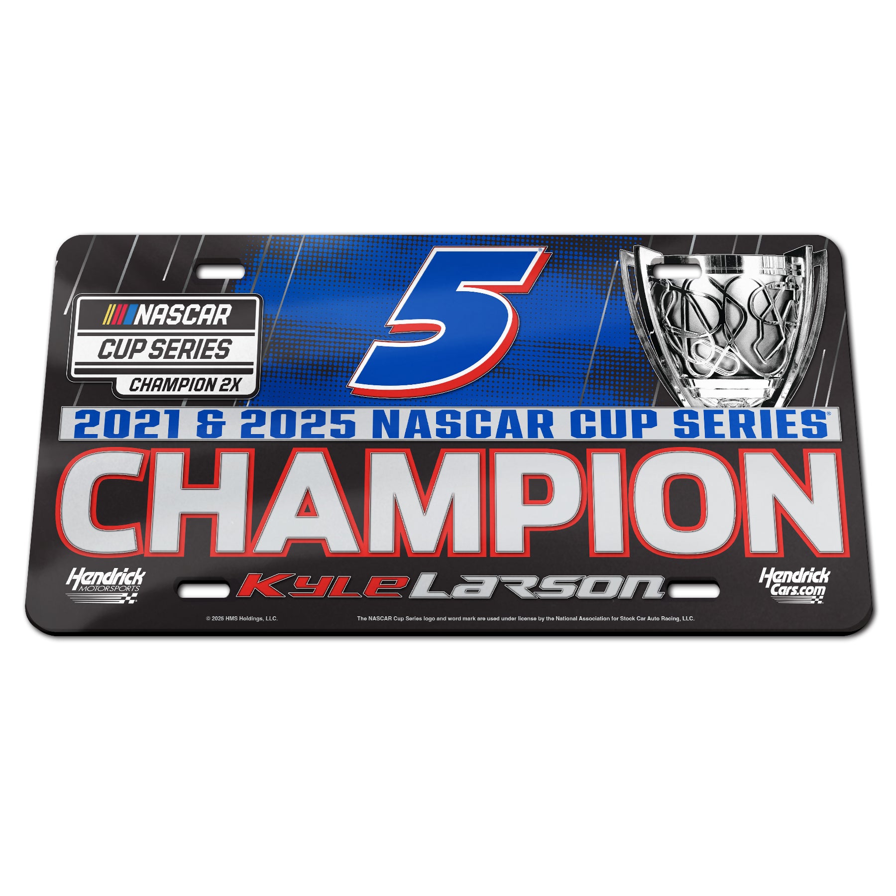 *PRE-ORDER* 2X No.5 Champion Laser Cut License Plate
