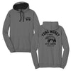 KL Yung Money Represent Lifestyle Design- Adult Grey Hooded Sweatshirt