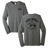 KL Yung Money Represent Lifestyle Design- Adult Grey Triblend Long Sleeve T-Shirt