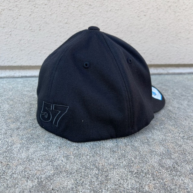 KL Flexfit Hat- Black Puff