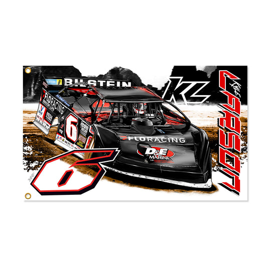 Blaze Late Model Design- 3 x 5 Flag