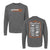 KL #57 Crew Design- Adult Metal Grey Crewneck Sweatshirt with Front Pocket