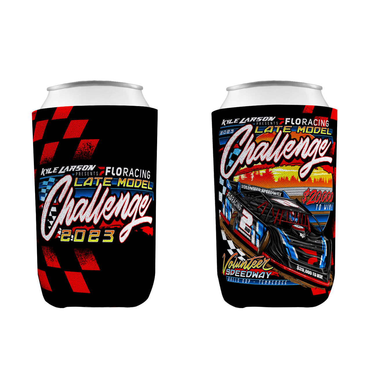 2nd Annual Kyle Larson Late Model Challenge- Standard Coozie